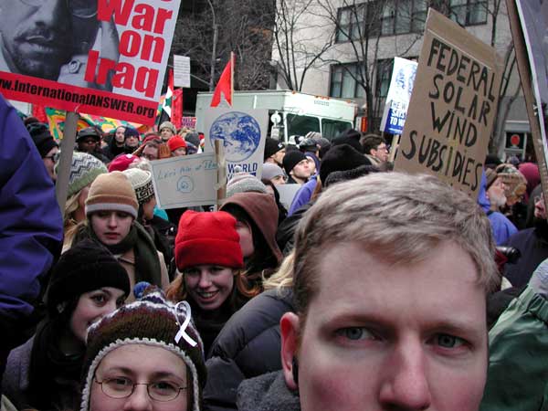 Thats me in the right foreground. You will have to excuse the hat-head. It was really really cold.